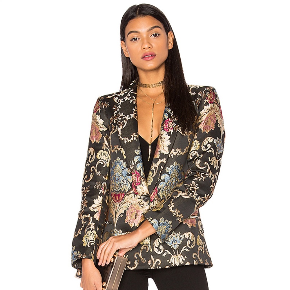 LPA Blazer 100 in Floral Jacquard